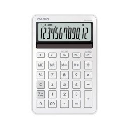 Calculadora Escritorio Casio MS-200DQ 12 Dígitos Batería/Solar Blanco