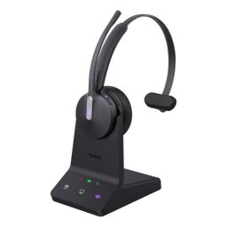 Auriculares Yealink WH64 Mono inalámbricos Bluetooth para oficina y Teams negros