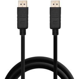 PcCom Essential Cable DisplayPort 1.4 Macho/Macho 8K 3m Negro