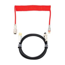 Phoenix Kioru Cable Aviador USB-C para Teclados Gaming Negro/Rojo