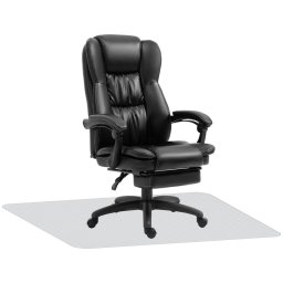 Vinsetto Conjunto De 1 Silla De Masaje Y 1 Alfombra Protectora De Suelo
