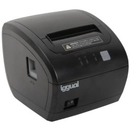 iggual TP7001 Impresora Térmica de Tickets USB+RS232+RJ45 Negra