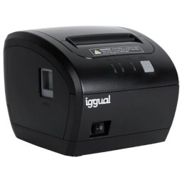 iggual TP EASY 80 Impresora Térmica de Tickets USB+RJ11 WiFi Negra