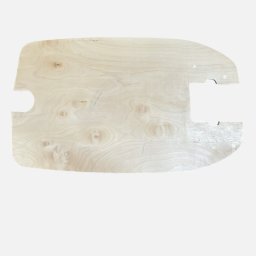 Plato bicicleta madera UrbanGlide E-VALLEY compatible, alta resistencia, fácil montaje