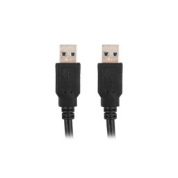 Cable USB Lanberg CA-USBA-30CU-0018-BK 1,8m USB 3.2 Gen 1, 5Gbit/s Negro