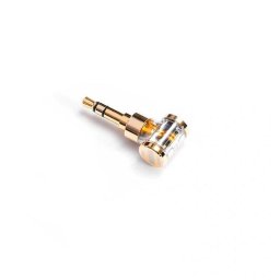 Adaptador de Audio ddHiFi DJ35AG Jack 2.5mm a 3.5mm Carcasa Transparente Premium