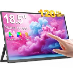 Monitor Uperfect 18,5" FullHD 120Hz IPS Táctil Soporte Integrado VESA