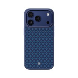 Benks Funda Para Iphone 17 Pro Max – Carcasa Con Magsafe De Fibra Kevlar Armorgrid Azul, Ultrafina Con Protección Anticaídas Y Con Ajuste Preciso