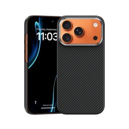 Benks Funda Para Iphone 17 Pro – Carcasa Con Magsafe De Fibra Kevlar 600d Negra, Ultrafina Y Protección Anticaídas Con Ajuste Preciso