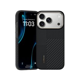 Benks Funda Para Iphone 17 Pro Max – Carcasa Con Magsafe De Fibra Kevlar 600d + 1500d Negra, Ultrafina Con Botón De Cámara Y Ajuste Preciso