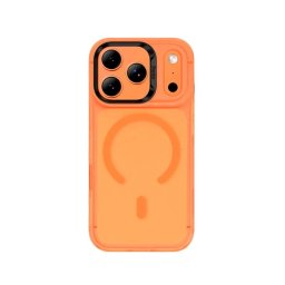 Benks Funda Para Iphone 17 Pro Max – Carcasa Con Magsafe Naranja, Protección Anticaídas Con Airbag Y Botón De Cámara Con Ajuste Preciso