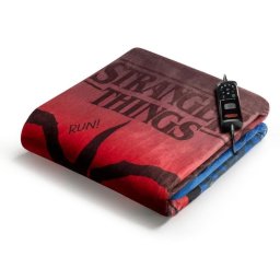 Manta eléctrica Imetec CaldoPlaid Stranger Things 120x160 cm 6 niveles calefacción