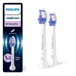 Cabezal Cepillo de Dientes Philips Sonicare HX6052/87 Pack 2 Unidades Extra Suave Encías Sensibles