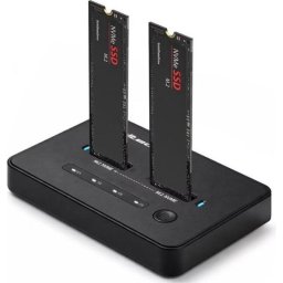 Docking Station M.2 NVMe Qoltec USB-C 20 Gbit/s Klon