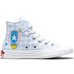 Converse Zapatillas casual de niños Chuck Taylor All Star 1V Hello Kitty . (32) Azul / Blanco
