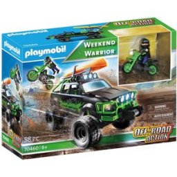 Playmobil Todoterreno Aventuras Weekend Warrior Off-Road Action.