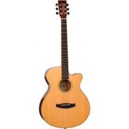 Tanglewood TRX4CE Roadster Super Folk Electro Acoustic Natural Guitarra Acústica com Captador