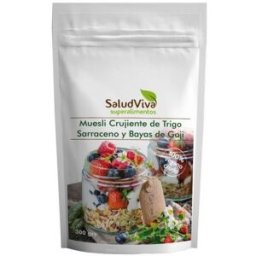 Salud Viva Muesli crujiente trigo sarrace Bayas Goji 300 gr
