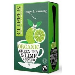 Cupper Te Verde con Lima y Jengibre Bio 20 bolsas