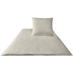 Joop Ropa de cama de satén Cornflower 70x90cm / 140x200cm Arena beige