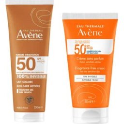 Avene Avène Pack Crema SPF50+ Sin Perfume 50ml + Leche Invisible SPF50 250ml