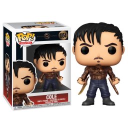 Funko Pop Movies Mortal Kombat Cole Young Efecto Metálico
