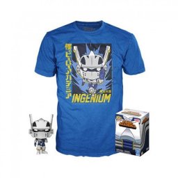 Funko Pop & Tee My Hero Academia Tenya Iida Ingenium Funko + Camiseta Talla M