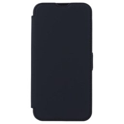 Funda para móvil La Casa de las Carcasas Libro Suave Polipiel Negra para iPhone 13 Pro Max