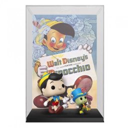 Funko Pop Movie Póster Disney 100º Aniversario Pinocchio y Jiminy Cricket
