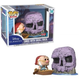 Funko Pop Town Disney Peter Pan Smee con Roca Calavera