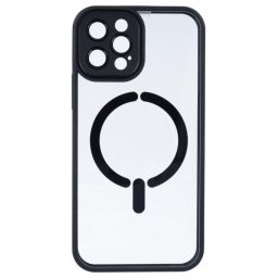 Funda para móvil La Casa de las Carcasas Bumper Compatible Magsafe con Cubre cámara para iPhone 12 Pro