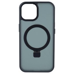 Funda para móvil La Casa de las Carcasas Compatible Magsafe Ring Silicona Transparente para iPhone 13 Pro Max