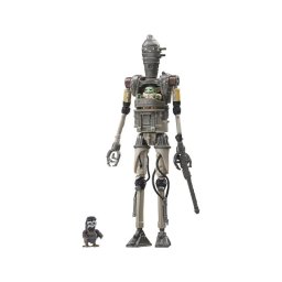 Figura Hasbro Star Wars The Vintage Collection IG-12 Grogu y Anzellan multicolor
