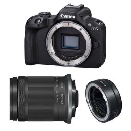 Cámara Mirrorless Canon EOS R50 24.2MP RF-S 18-150mm IS STM WiFi Bluetooth