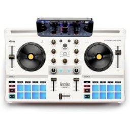 Hércules Controladora DJ Hercules DJControl Mix Ultra portátil. Blanco