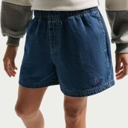 Nike Pantalón corto de niños Sportswear Denim Short . (10 años) Azul marino