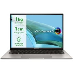 Asus Portátil Zenbook S 13 OLED UX5304VA-NQ258W, i7, 16GB, 1TB SSD, 13,3', W11 (Reacondicionado A estrenar). Basalto