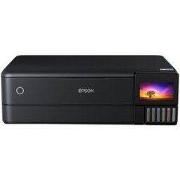Epson Impresora Multifunción rellenable tinta EcoTank ET-8550, Ethernet y Wi-Fi. Negro