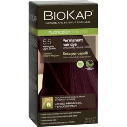 Biokap Nutricolor Delicato Tinte Capilar 5.50 Caoba Marrón Claro