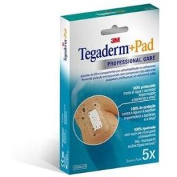 3M Tegaderm+Pad Apósitos 5x7cm 5 Unidades 5x7