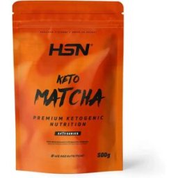 HSN Keto matcha latte (sin leche) 500g - Quemadores termogénicos - Polvo - 50 Servicios
