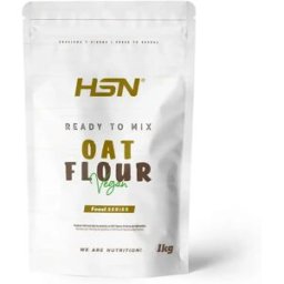 HSN Harina de avena instantánea 1kg sin sabor - Harinas - Polvo - 20 Servicios