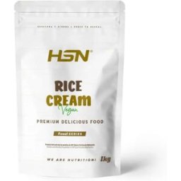 HSN Crema de arroz 1kg sin sabor - Recetas saludables - Polvo - 33 Servicios