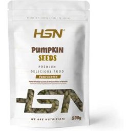 HSN Pipas de calabaza peladas sin sal 500g - Cereales y semillas - Semillas - 17 Servicios