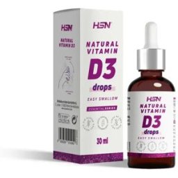 HSN Vitamina d3 líquida - 30ml - Vitaminas - En gotas - 300 Servicios