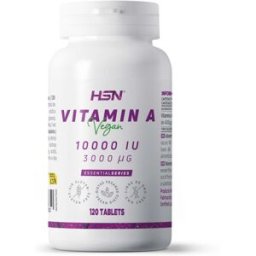 HSN Vitamina a 10000ui - 120 tabs - Vitaminas - Tabletas - 120 Servicios
