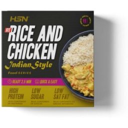 HSN Plato preparado estilo fit arroz con pollo en salsa al curry estilo hindú - 420g - Platos preparados - Platos Preparados - 1 Servicios