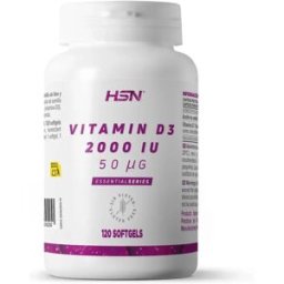 HSN Vitamina d3 2000ui - 120 perlas - Vitaminas - Perlas - 120 Servicios