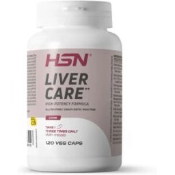 HSN Liver care (salud hepática) - 120 veg caps - Salud hepática - Cápsulas Vegetales - 120 Servicios