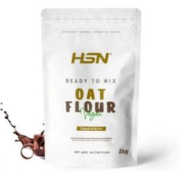 HSN Harina de avena instantánea 1kg chocolate - Harinas - Polvo - 20 Servicios
